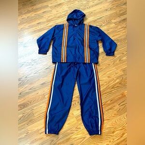 Vintage Wind Suit, 80s, 90s Track Suit, Medium